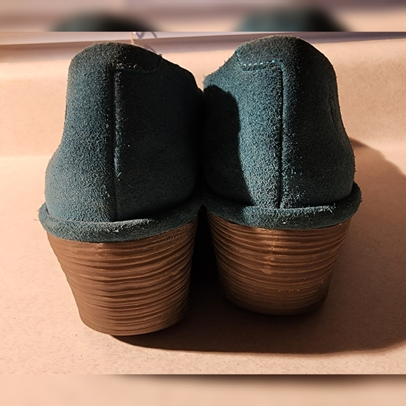 Fly London Women's Yaz Wedge Deep Teal 40 (9) - Picture 6 of 15